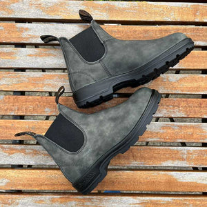 Blundstone 587 Rustic Black Leather - Classics Series