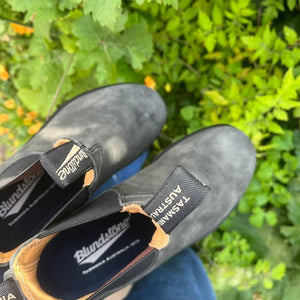 Blundstone 587 Rustic Black Leather - Classics Series