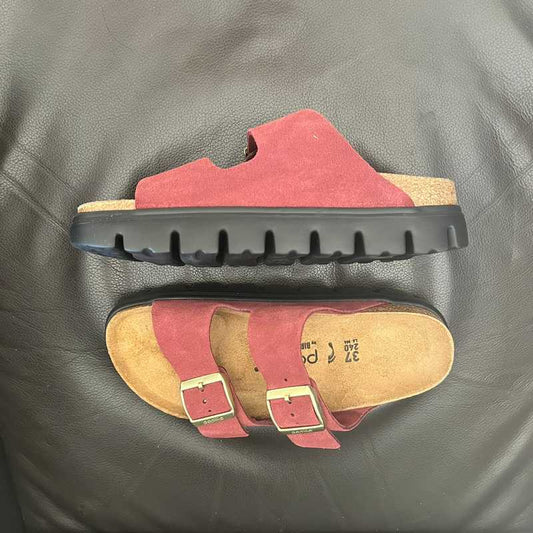 BIRKENSTOCK Arizona Zinfandel Papillio Chunky Nubuck