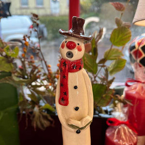 Tall Snowman No.7 by Joanne Robey