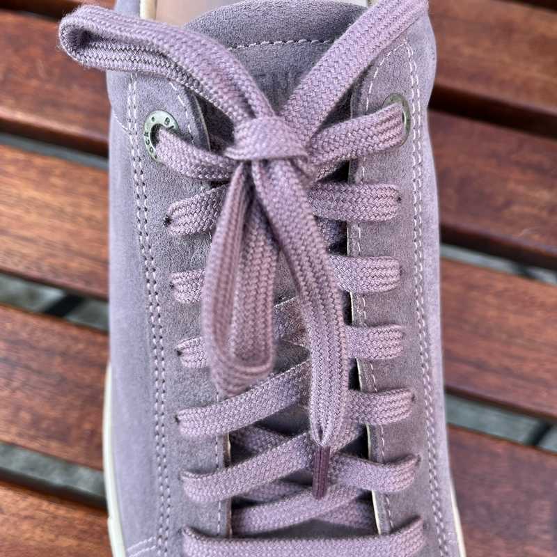 BIRKENSTOCK Bend Low Faded Purple Suede Leather Ireland laces