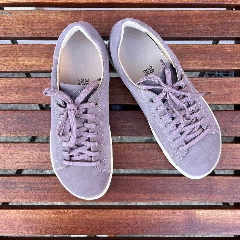 BIRKENSTOCK Bend Low Faded Purple Suede Leather Ireland shoe