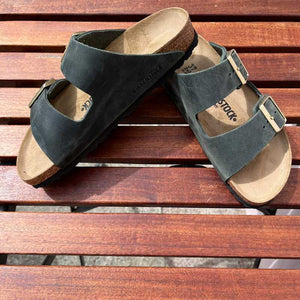 BIRKENSTOCK Arizona. Thyme Oiled Leather Ireland two strap