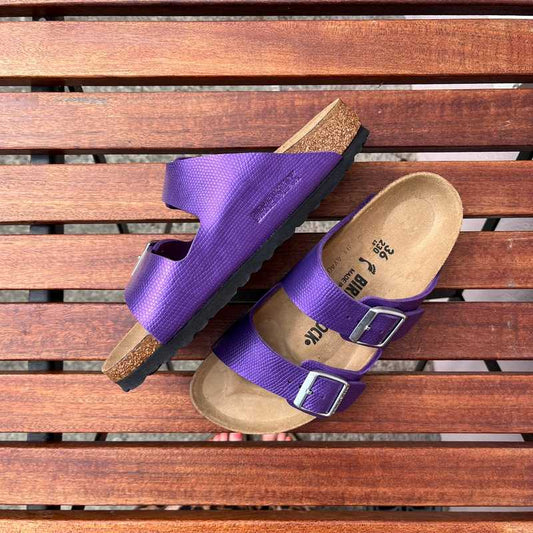 BIRKENSTOCK Arizona. Shiny Lizard Acai Birko-flor Ireland