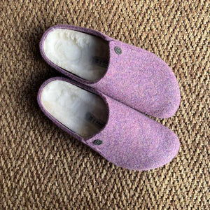 Birkenstock Zermatt Shearling Mauve Mel Wool Felt