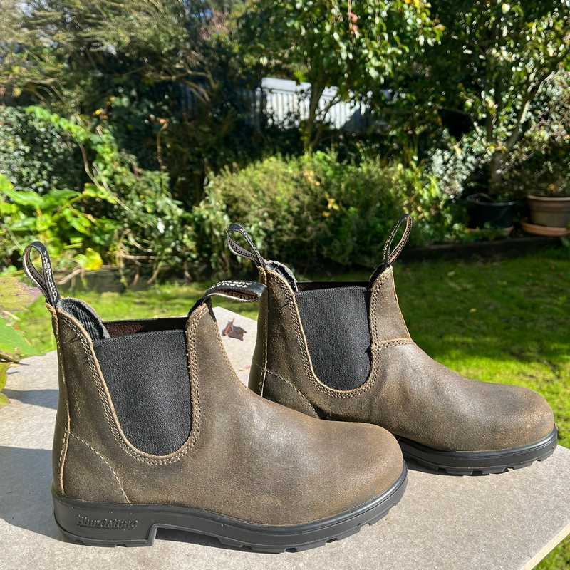 Blundstone 1615 Dark Olive Rub Suede - Originals Series