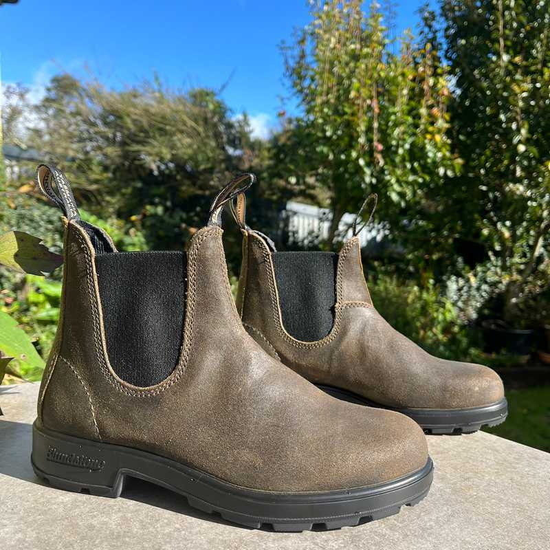 Blundstone 1615 Dark Olive Rub Suede - Originals Series