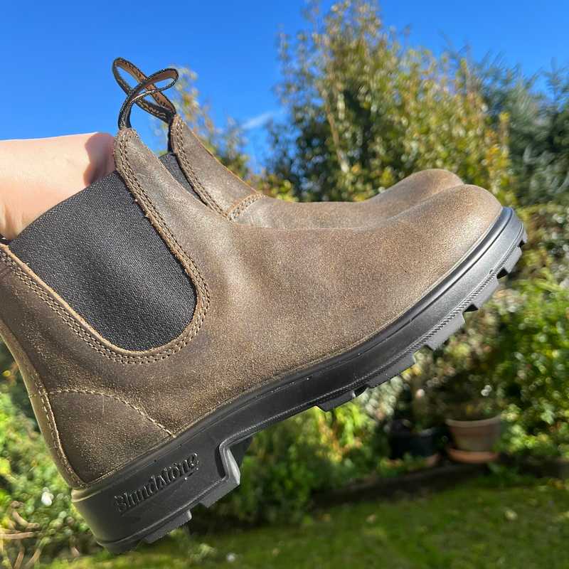 Blundstone 1615 Dark Olive Rub Suede - Originals Series