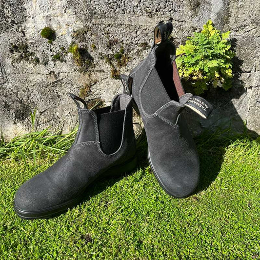 Blundstone 1910 Steel Grey Wax Suede - Originals Series