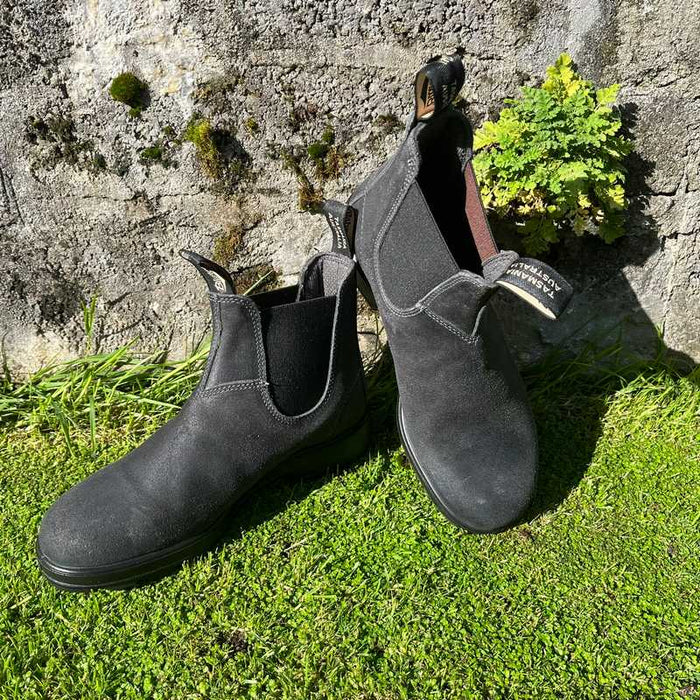Blundstone 1910 Steel Grey Wax Suede - Originals Series