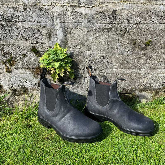 Blundstone 1910 Steel Grey Wax Suede - Originals Series