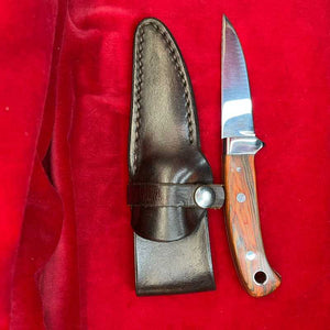 Fisher Knife and Sheath by Rory Connor