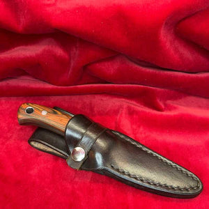 Fisher Knife and Sheath by Rory Connor