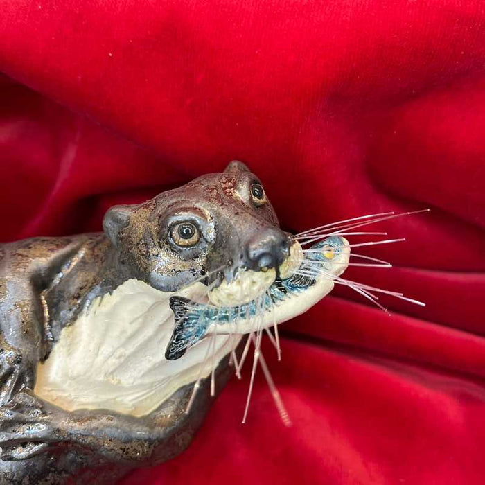 Ceramic Otter No.2 by Joanne Robey