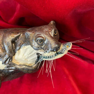Ceramic Otter No.2 by Joanne Robey