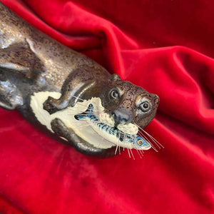 Ceramic Otter No.3 by Joanne Robey