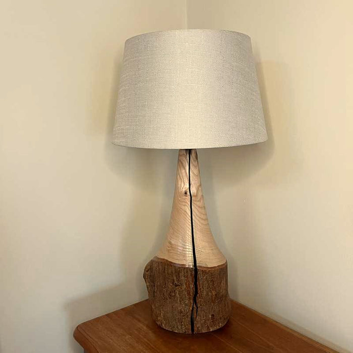 Ash Wood Lamp no.2 by John Fox