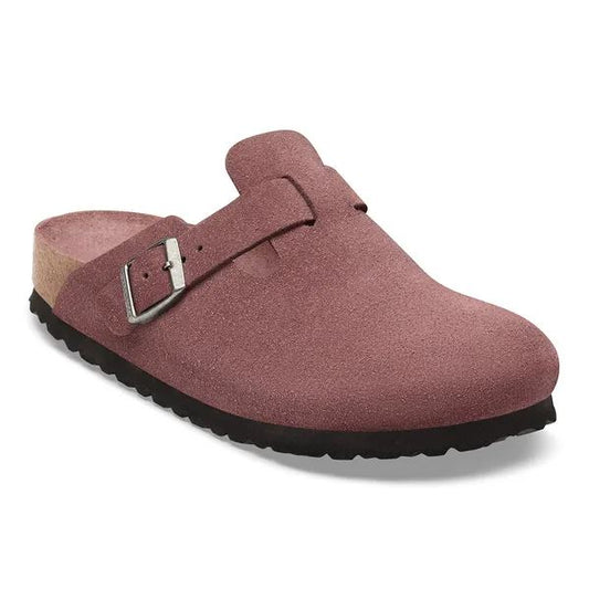 BIRKENSTOCK Boston Pepper Suede Leather SFB