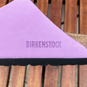 BIRKENSTOCK Arizona. Crocus Nubuck Leather Ireland dark sole