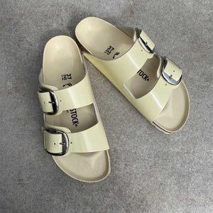 BIRKENSTOCK Arizona Big Buckle Butter Patent Leather from top