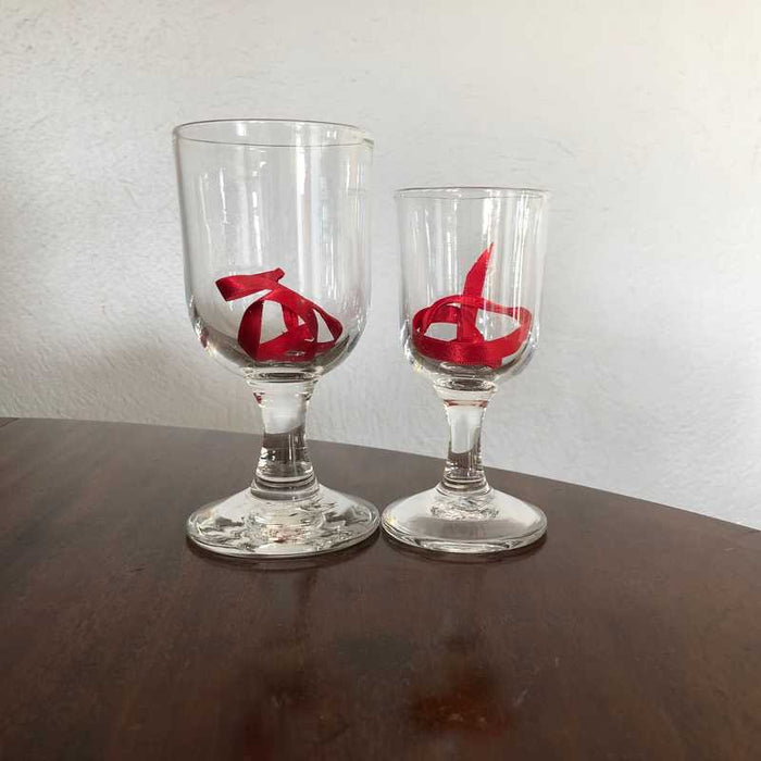 Jerpoint Glass Studios Rummer Wine Goblet