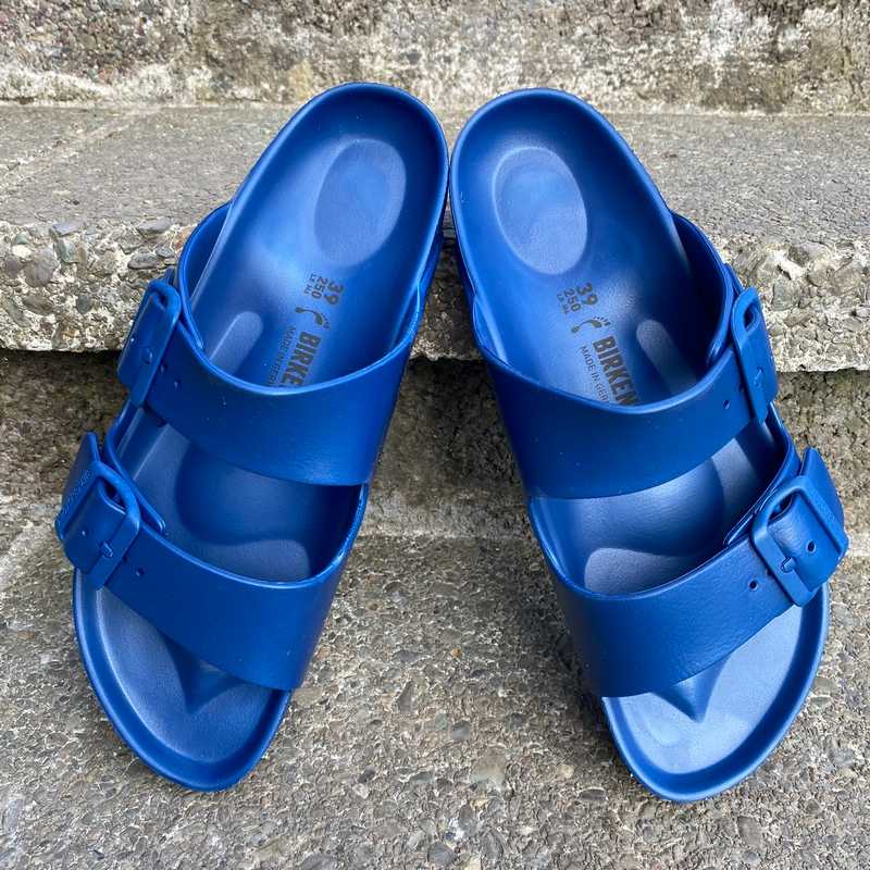 Waterproof Arizona Navy EVA Birkenstock for the water and
