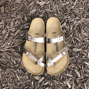 BIRKENSTOCK Mayari Graceful Taupe Birko-flor Birkenstock