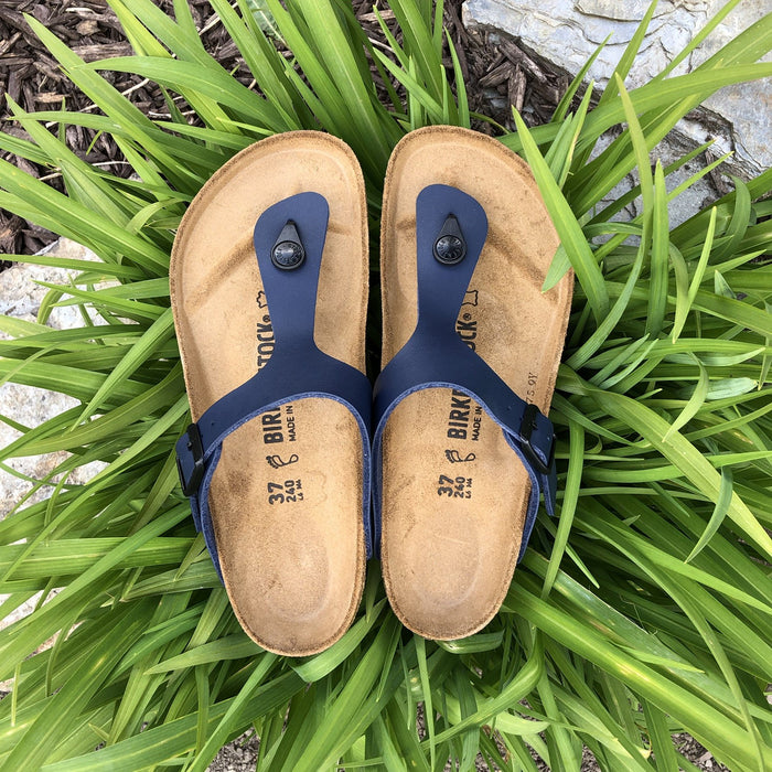 BIRKENSTOCK Gizeh Blue Birko-flor