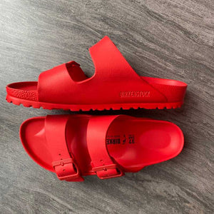 BIRKENSTOCK Arizona Active Red EVA Top and side view