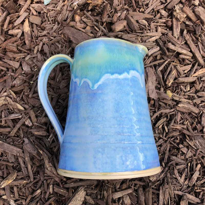 Blue and Jade Jug by Rosemarie Durr