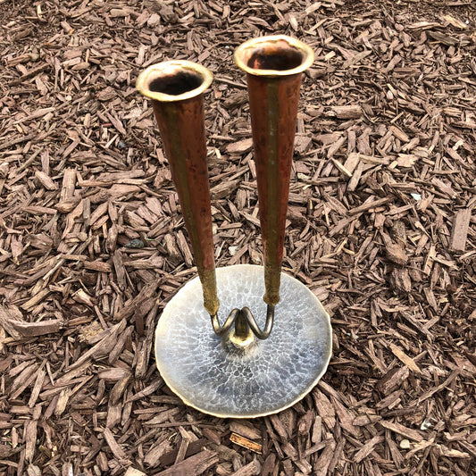 Ram Copper Candle Holder - Craft Shop Bantry