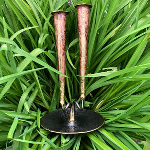 Ram Copper Candle Holder - Craft Shop Bantry