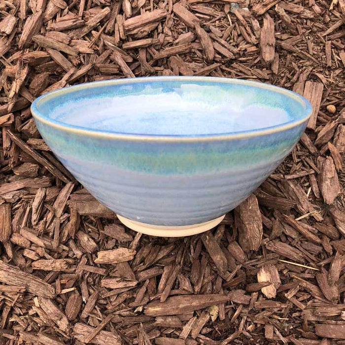 Blue and Jade Bowl by Rosemarie Durr