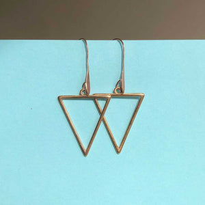 Triangle Earrings - Craft Shop Bantry
