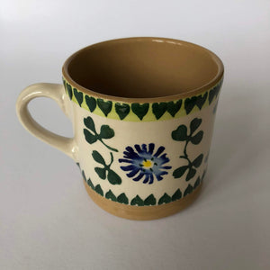 Nicholas Mosse Cup in Clover Pattern - Craft Shop Bantry