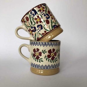 Nicholas Mosse Cup in Wild Flower Meadow Pattern - Craft Shop Bantry