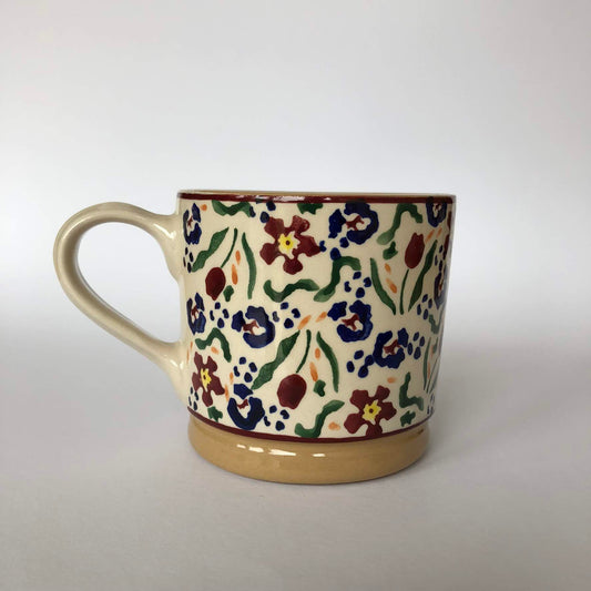 Nicholas Mosse Cup in Wild Flower Meadow Pattern - Craft Shop Bantry