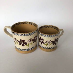 Nicholas Mosse Cup in Clematis Pattern - Craft Shop Bantry