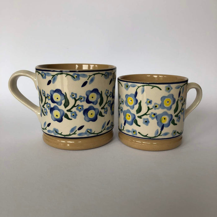 Nicholas Mosse Cup in Forget Me Not Pattern