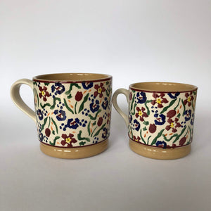 Nicholas Mosse Cup in Wild Flower Meadow Pattern - Craft Shop Bantry