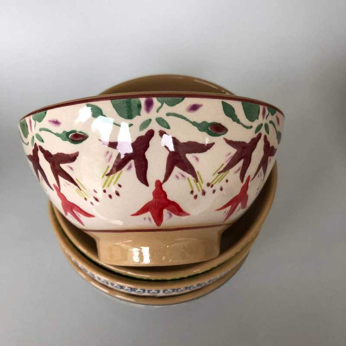 Nicholas Mosse Bowls in Fuchsia Pattern