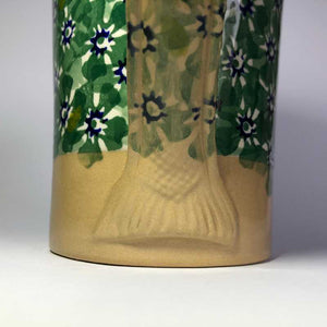 Nicholas Mosse Tall Cup in Green Lawn Pattern