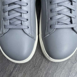 BIRKENSTOCK Bend Low Grey Leather Toe detail