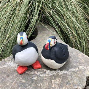 Ceramic Puffin by Joanne Robey - Craft Shop Bantry