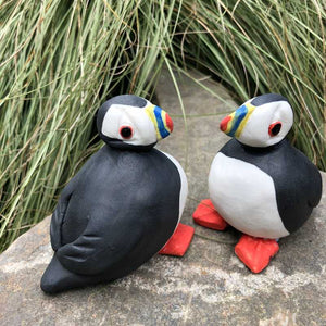 Ceramic Puffin by Joanne Robey - Craft Shop Bantry