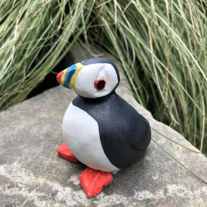 Ceramic Puffin by Joanne Robey - Craft Shop Bantry