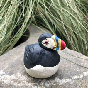 Ceramic Puffin by Joanne Robey - Craft Shop Bantry