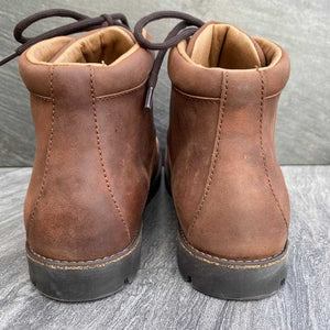 BIRKENSTOCK Jackson Dark Brown Nubuck Leather heel
