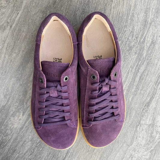 BIRKENSTOCK Bend Low Dark Berry Suede Leather