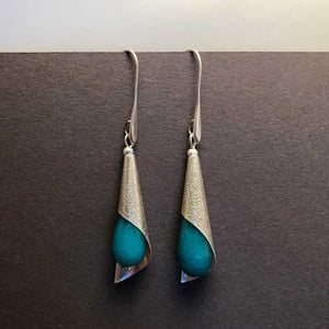 Jade drop Earrings - Craft Shop Bantry